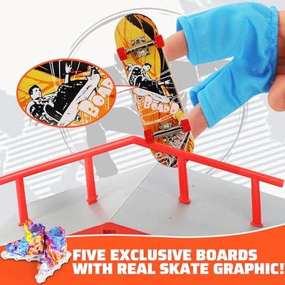 Skate Park Kit Ramp, Mini Finger Skateboard