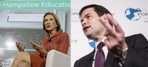 carly fiorina marco rubio