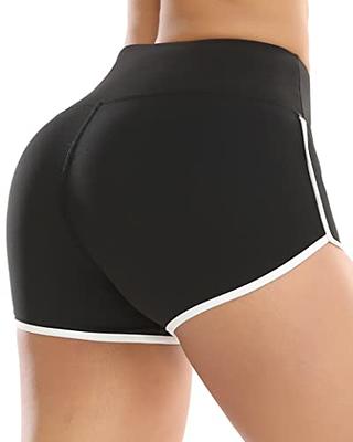 YADIFEN 3 Pack Women Seamless Slip Shorts Stretch High Waist Yoga Bike  Short Boyshort Panties for Under Dress at  Women's Clothing store