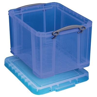 Really Useful Box Plastic Storage Container With Built In Handles