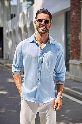 COOFANDY Men's 2 Piece Linen Outfits Long Sleeve Casual Summer Holiday  Beach Sets, Army Green, Small : : Clothing, Shoes & Accessories