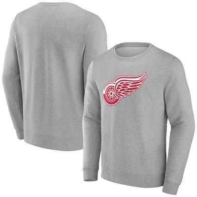 Detroit Red Wings Youth Classic Blueliner Pullover Sweatshirt - Red