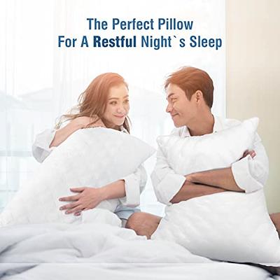 Bed Pillows Standard Size Set of 4 Pack Pillow for Sleeping Medium Soft  Supporti