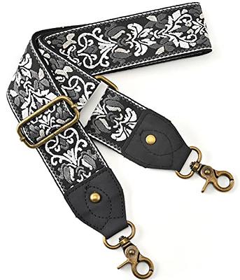 Cotton Webbing With Leather Tabs Purse Strap, Replacement Bag Straps,  Messenger Crossbody Strap, Detachable 2 Inches Wide Strap - Yahoo Shopping