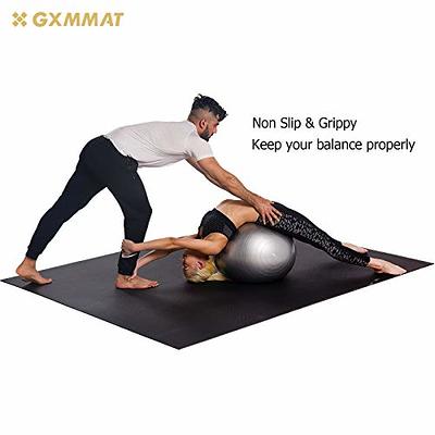 GXMMAT Large Yoga Mat 6'x6'x7mm, Thick Workout Mats for Home Gym Flooring,  Extra Wide and Thick, Non-Slip Quick Resilient Barefoot Exercise Mat, Ultra  Comfortable Cardio Mat for Pilates, Stretching - Yahoo Shopping