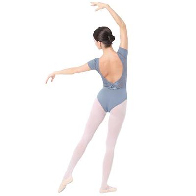Buy MOLLDAN Girls Dance Ballet Leotard with Lace Long Sleeves Kids