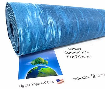 Tiggar Yoga mat - 100% Eco Friendly, Natural Rubber Material