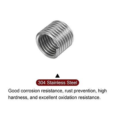 M5 x 0.8 M6 Helicoil Thread Insert 304 Stainless Steel Thread Repair Wire  Insert