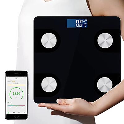 Body Fat Scale,Body Composition Monitor and Smart Bathroom Scale bluetooth  APP with Secure Connected Solution,Includes BMI, Body Fat, Muscle Mass