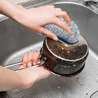  Non Scratch Dish Scrubbers for Cleaning Dishes (6 Pack