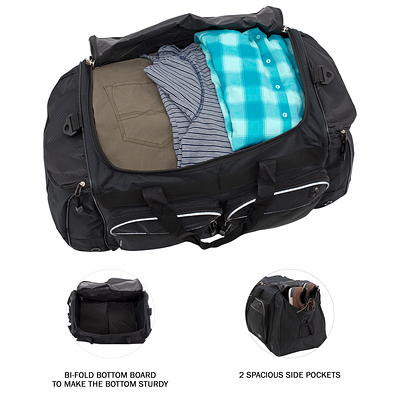 Protégé 28 Polyester Sport and Travel Duffel Bag, Black - Yahoo Shopping
