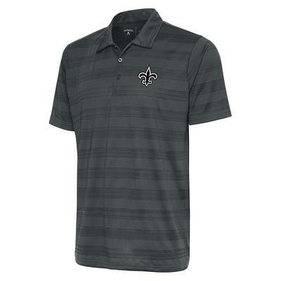 Men's Antigua Charcoal New Orleans Saints Metallic Logo Compass Polo -  Yahoo Shopping