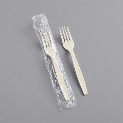 Visions White Heavy Weight Plastic Knife - Case of 1000