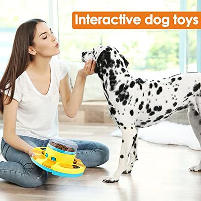 YaosiYeen Dog Puzzle Toys 2 Levels Slow Feeder for Dogs, Interactive Dog  Toys for Large Medium Small Dogs, Dog Food Treat Feeding Toys for IQ