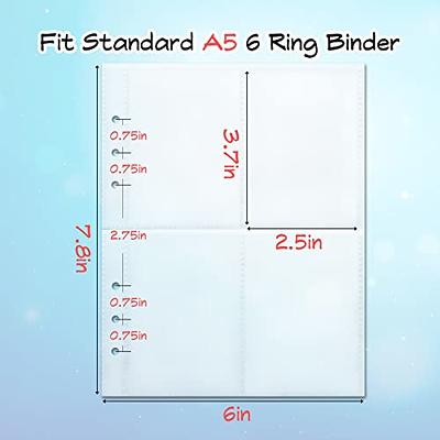 2-Pocket Trading Card Mini Binder for Pokemon TCG Cards, Hold 80