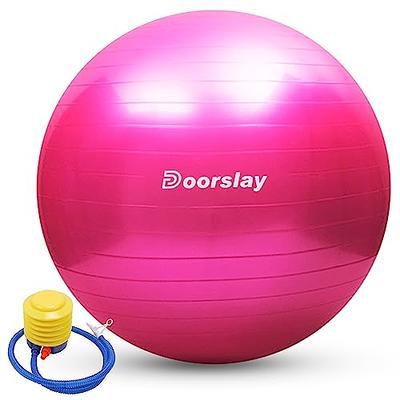 Exercise Ball Yoga Ball, Thick Anti-Slip Pilates Ball for