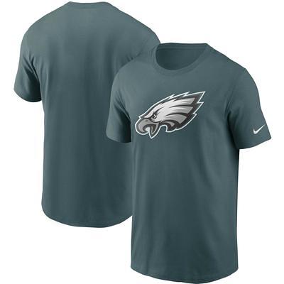 Men's Nike Heathered Gray Philadelphia Eagles Primary Logo T-Shirt