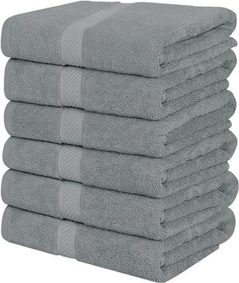 Utopia Towels 6 Pack Small Bath Towel Set, 100% Ring Spun Cotton