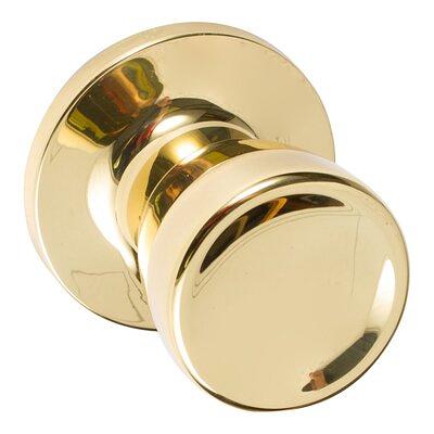 Trask Brass Knob Exterior Door Set With Level Bolt Smart Lock