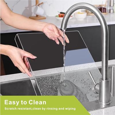 Stainless Steel Anti-slip Cutting Board With Lip For Kitchen