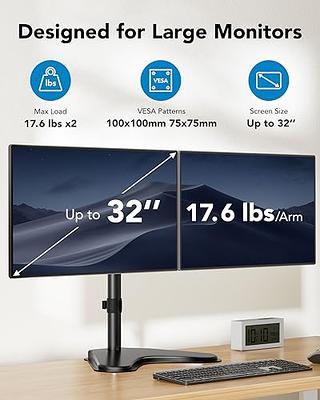 Dual Monitor Stand - 32 inch VESA LCD - Monitor Mounts, Display Mounts and  Ergonomics