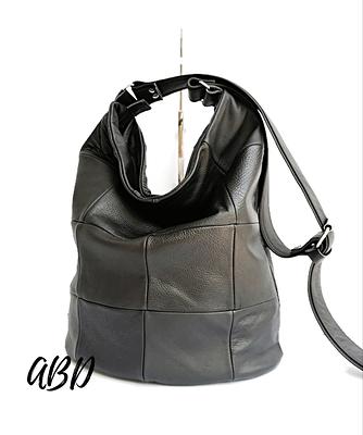 Authentic Chanel Square Stitch Tassel Leather Hobo Shoulder Bag