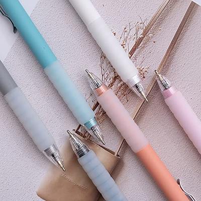 WY WENYUAN 9 Pieces Ballpoint Pens,comfortable Writing Pens,Pretty Metal  Stylus Pen,Black Ink Medium Point 10 mm gift Pens,cute