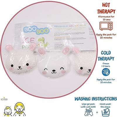 Reusable Ice Pack Cold And Hot Use Hot Water Bag Kids Adults Cold Packs For  Injuries Relaxation Wisdom Teeth Breastfeeding Tired Eyes