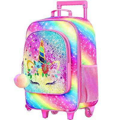 Pretty Flowers Personalized Kids Rolling Luggage by Stephen Joseph