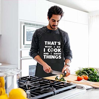 Funny Kitchen Apron Don't Make Me Poison Your Food Chef Aprons