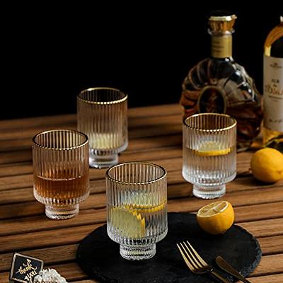 Vikko 1 Ounce Shot Glasses: Set of 6 Small Liquor and Spirit