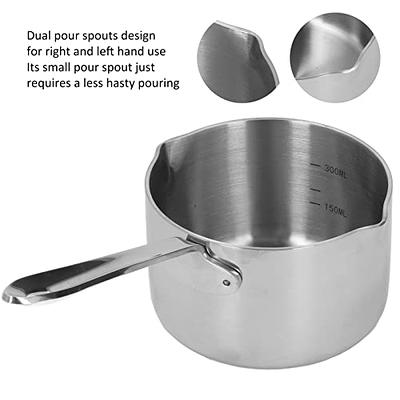 Small Pot Milk Soup Pan Stainless Steel Saucepan with Lid Milk Pan