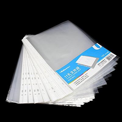 PerforMore 50 pack of scrapbook refill pages, 12.25 x 12.25 clear