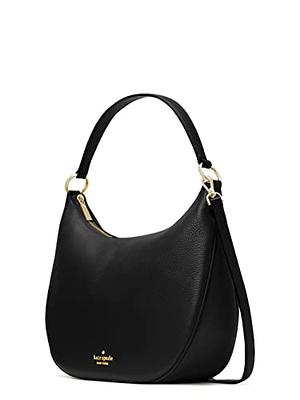 Buy KATE SPADE Roulette Pebbled Leather Hobo Bag | Grey Color Women | AJIO  LUXE