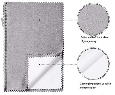 Pro Size Polishing Cloth Large Cleaning Cloths for Gold Silver and Platinum  Jewelry Coins Watch, Silverware 11 x 14 inches Each Tarnish Remover Keeps  Jewelry Shining (1PCS) - Yahoo Shopping