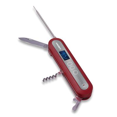 CDN INTP662 ProAccurate HACCP Digital Laser Infrared Thermometer with  Folding Thermocouple Probe