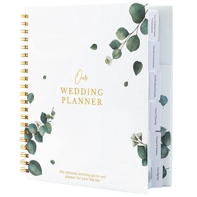 Comprehensive Wedding Planner Book and Organizer for the Bride - Wedding  Planning Book, Engagement Gifts for Women, Bride To Be Gifts, Wedding  Notebook, Wedding Planner for Bride (Eucalyptus) - Yahoo Shopping