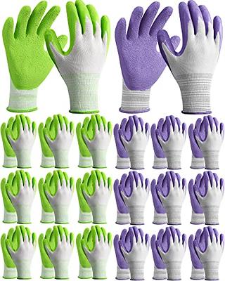 COOLJOB Waterproof Gardening Work Gloves Gifts for Women & Men, Double  Rubber Coated Non-slip Working Gloves Bulk for Garden Yard Gardener Outdoor  Construction Worker, Unisex Blue Medium Size 2 Pairs - Yahoo