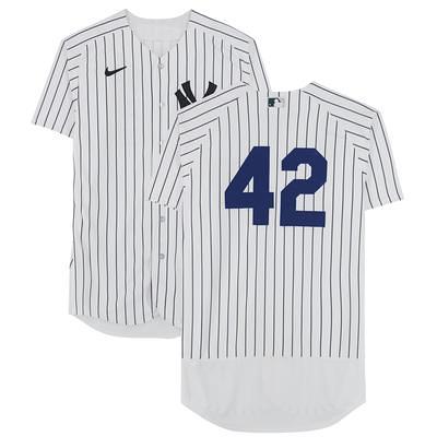 Isiah Kiner-Falefa New York Yankees Game-Used #42 White Pinstripe