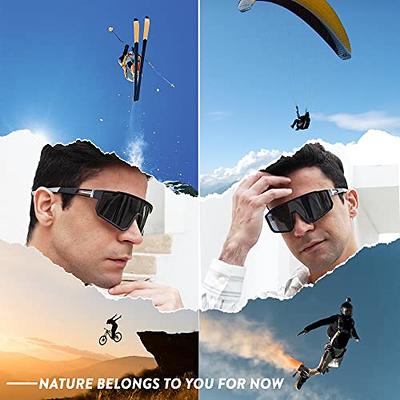 LADEESSE Polarized Cycling sunglasses For Men Women,Wrap Around Sport  Glasses Running Baseball Fishing - Yahoo Shopping