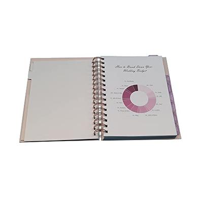 Wedding Planner Book | Rose Gold | Hard Cover | Undated Bridal Organizer