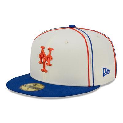 New York Giants New Era Two-Tone Chrome Classic 9FIFTY Snapback Hat -  Cream/Royal