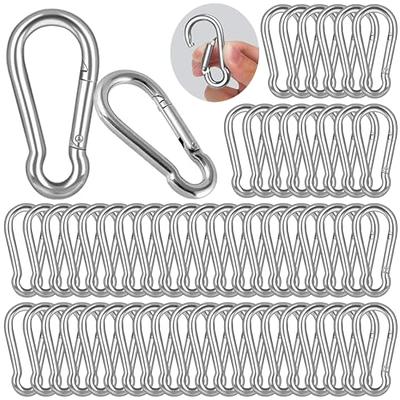 dimok Heavy Duty Carabiner Clips Stainless Steel Spring Snap Hook