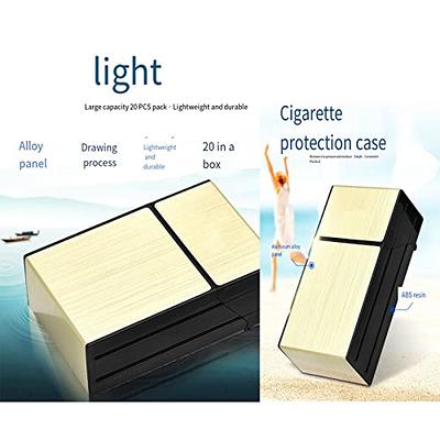 Cigarette Case, 16 Capacity Waterproof Cigarette Case, Smell Proof Joint  Holder, Pocket Box for Weed Accessories, Airtight Cigarette Pack, Best  Birthday Christmas Gifts for Women Men (Black) - Yahoo Shopping