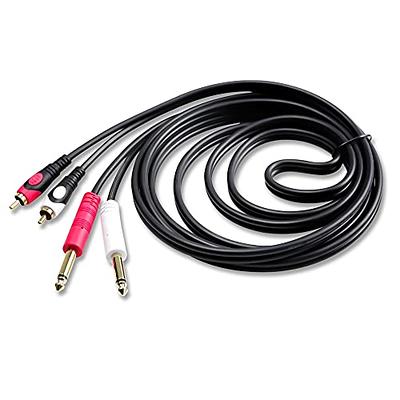 3.5mm to 3 RCA Video Audio Splitter Cable 10ft Analog Camcorder