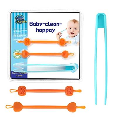 2 Pack Baby Booger Remover, 3-in-1 Baby Nasal Booger and Earwax Picker for  Newborns and Toddlers, Easy to Use & Clean, Infant Nose & Ear Cleaner for