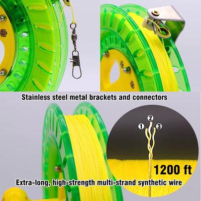 Outdoor Kites String Reel Winder Crystal Handle Tool Line