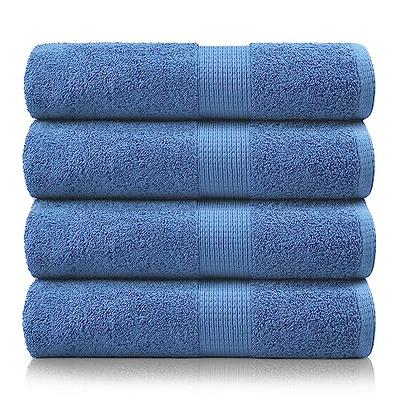 LANE LINEN Bath Sheets Bathroom Towel Set- 4 Pack 100% Cotton