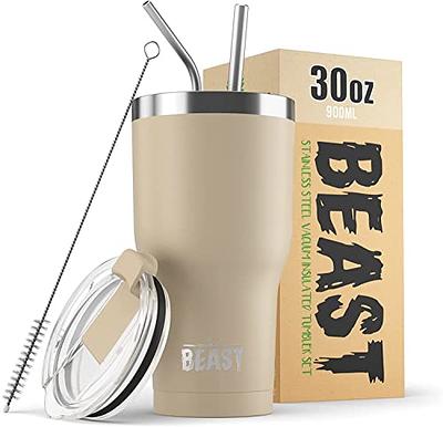 BEAST Tumbler Stainless Steel Insulated Coffee Cup 20oz w/ Lid