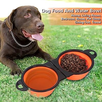 4Pcs Collapsible Dog Bowls BPA Free Travel Dog Bowl Foldable Cat